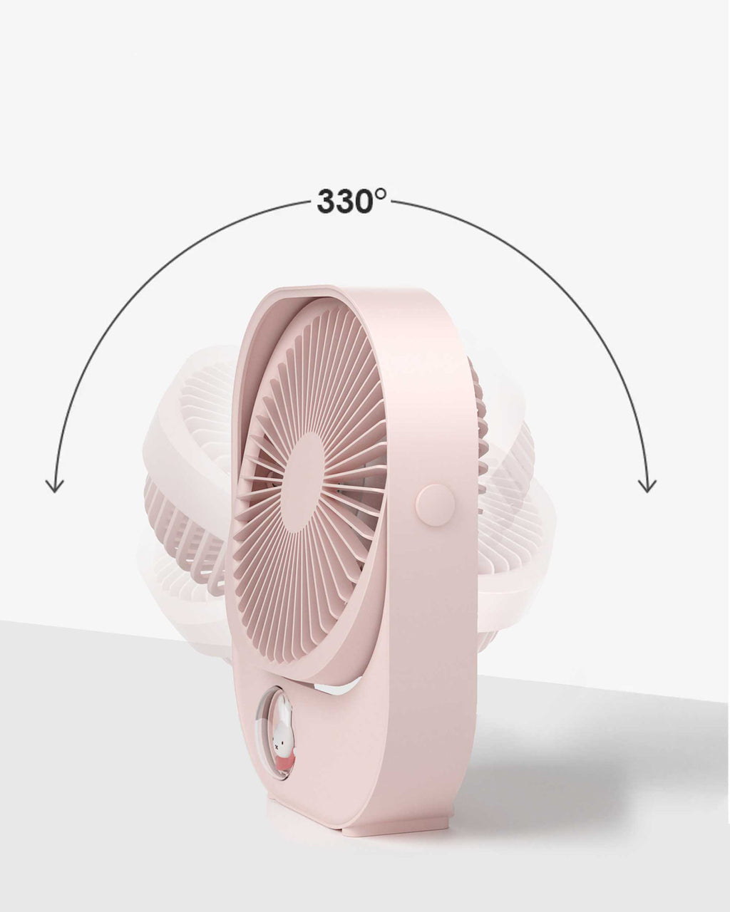 Dick Bruna's Miffy Ultra Quiet Desk Fan , Green