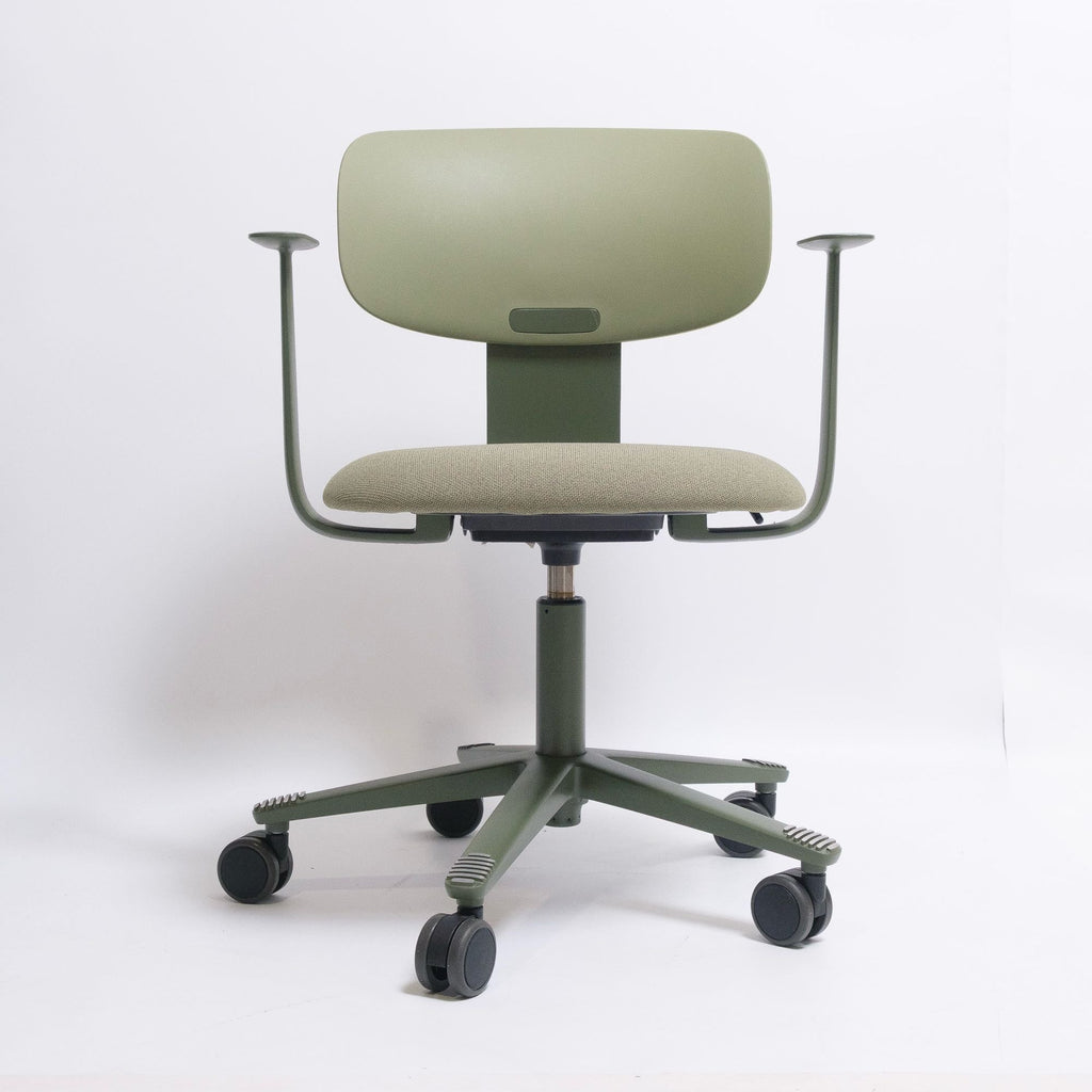 refurbished | HÅG TION 2140 Ergonomic Chair with Armrest, green