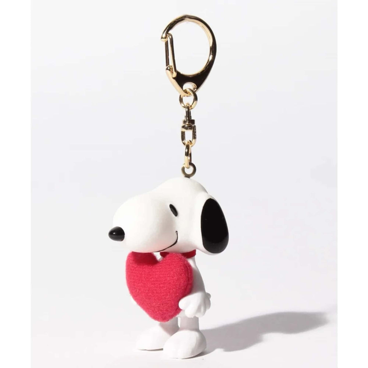 Peanuts Snoopy keychain, heart