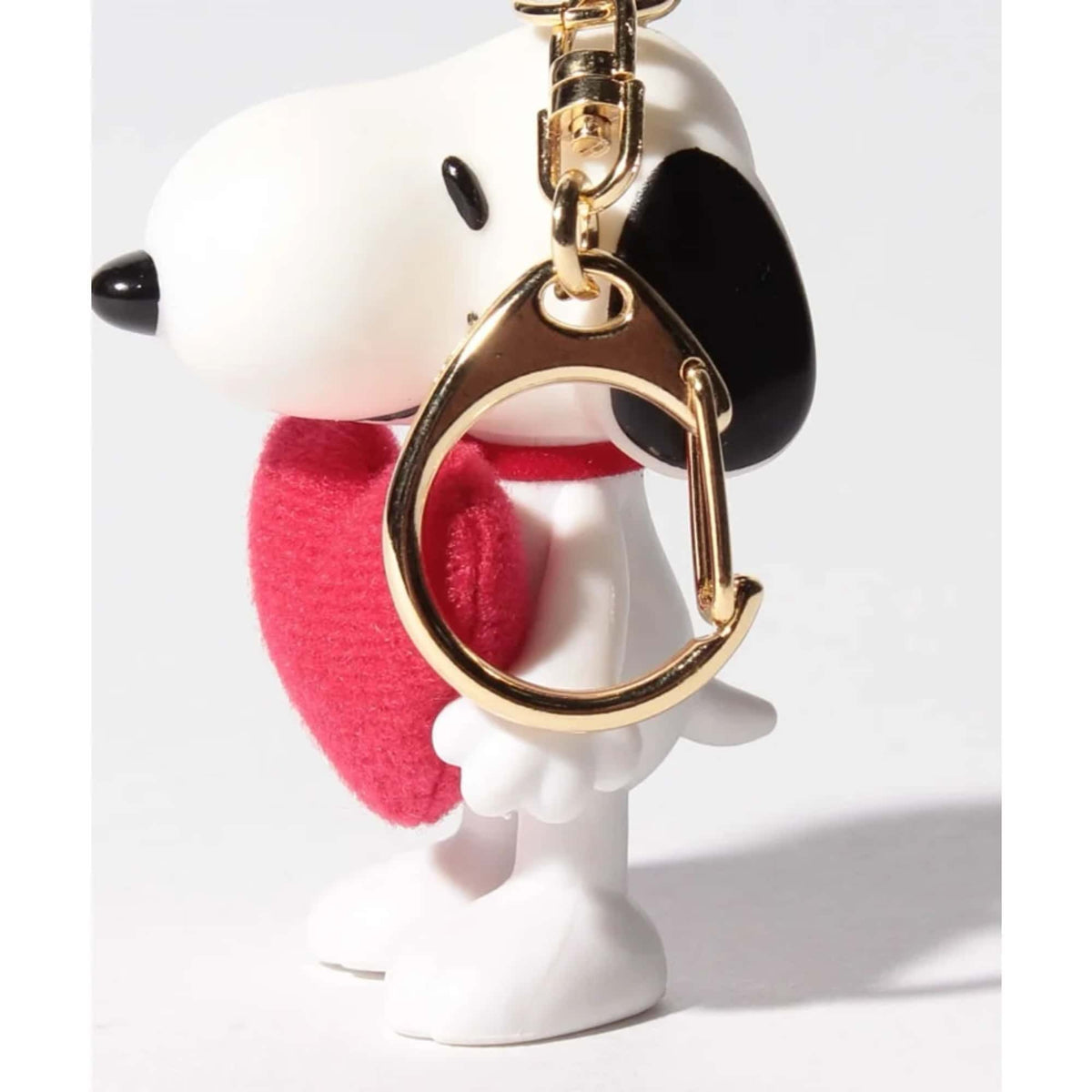 Peanuts Snoopy keychain, heart